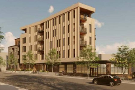 A rendering of 500 Talbot Ave. in Boston (Dorchester)