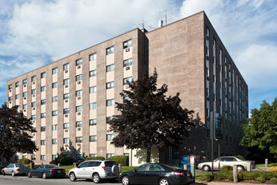 A photo of Bedford Towers in New Bedford, Mass.