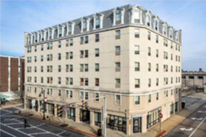 A photo of Bixby Brockton Apartments in Brockton, Mass.