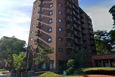 A photo of Morse Apartments in Brookline, Mass.