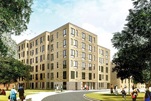 A rendering of Northampton Street Residences in Boston (Roxbury/South End)