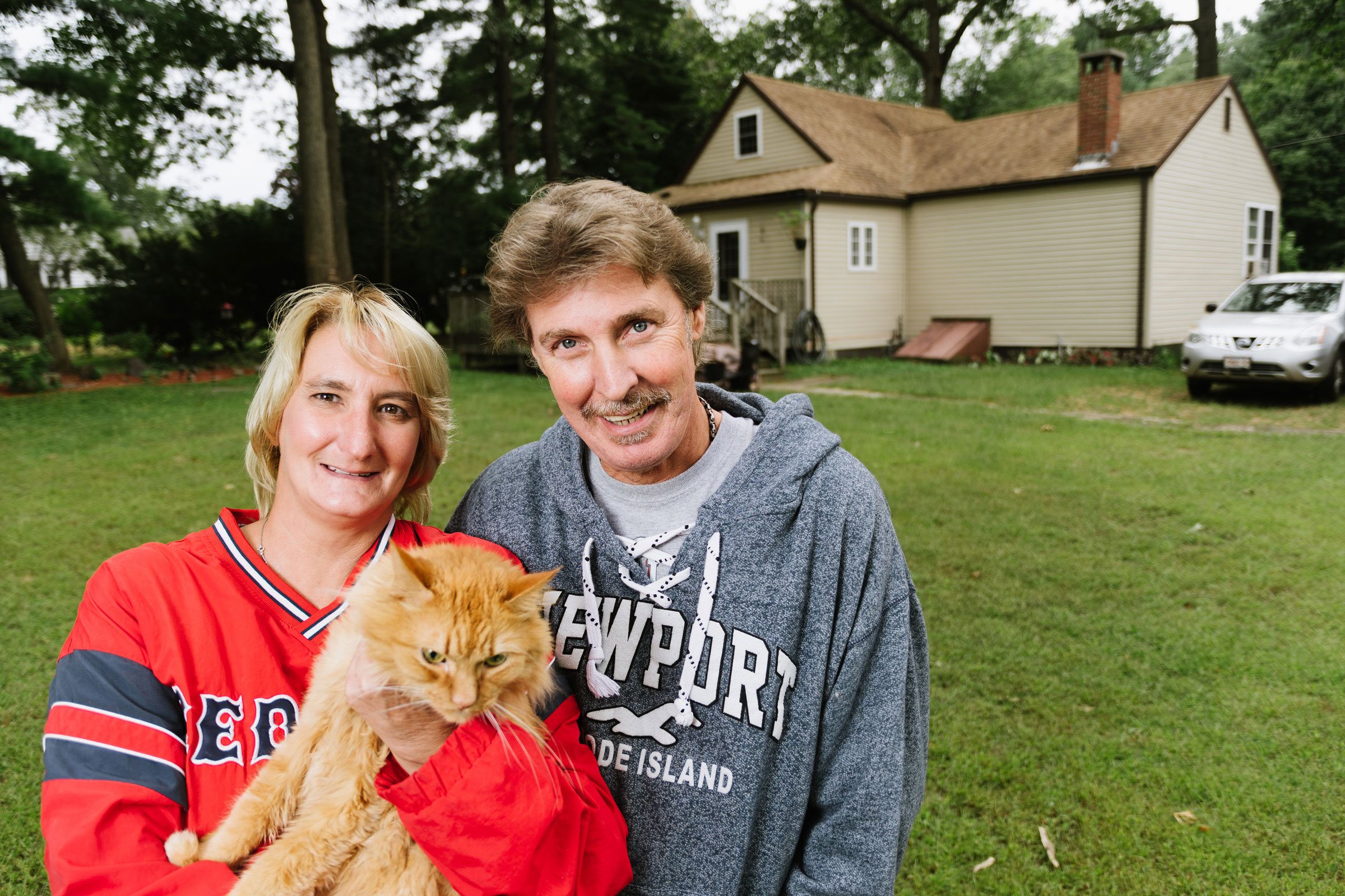 A photo of Maryann Sadowski and Matt Oneil, MassHousing borrowers
