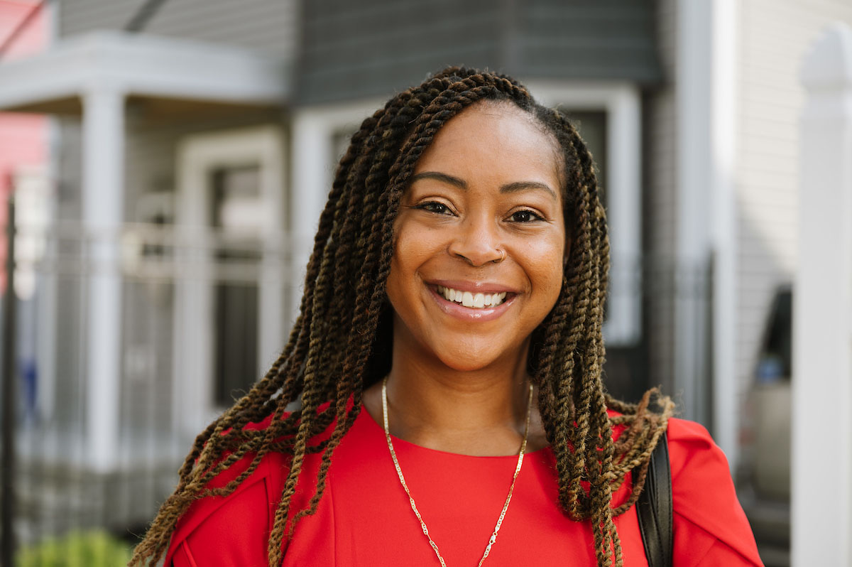 A photo of Aliesha Porcena, MassHousing HomeOwnership borrower