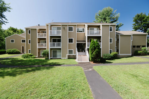 A photo of Bedford Village in Bedford, Mass.