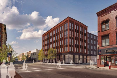 A rendering of Sycamore on Main in Brockton