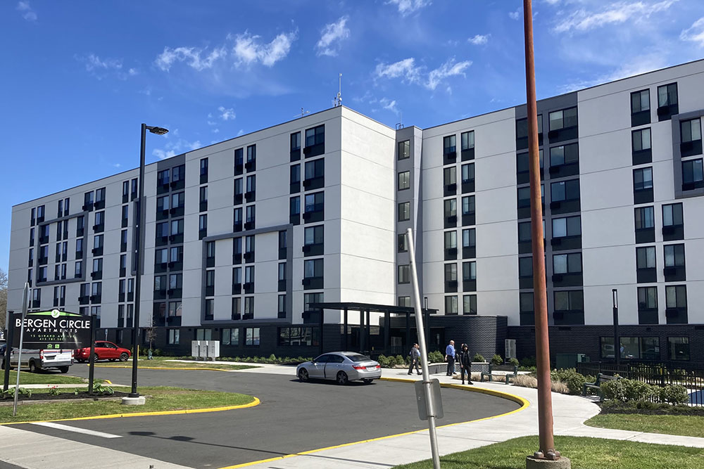 A photo of Bergen Circle in Springfield, Mass.