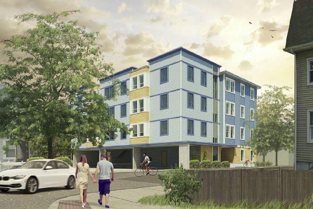 A rendering of Squirrelwood in Cambridge